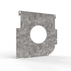 Placa 4 partes Luxe Perfil